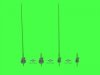 Master GM-72-019 German WWII 1,4m rod antenna (for Fu 7 radio set) (1pc) 1/72